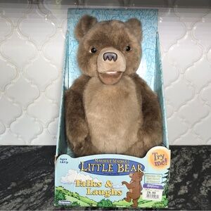 Vintage Maurice Sendak’s Little Bear Plush Toy Laughs & Talks  NEW IN BOX